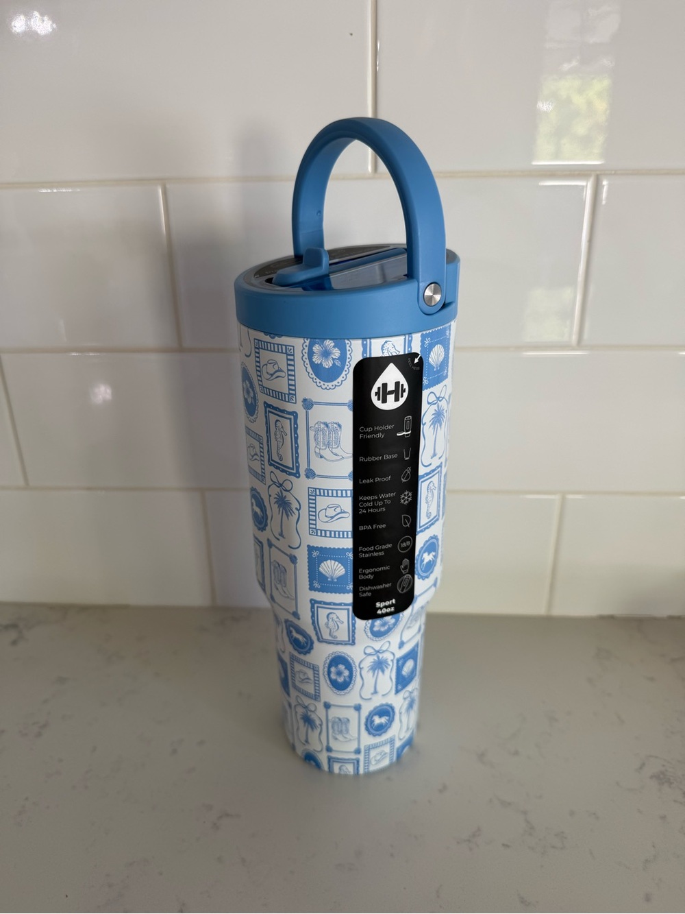 HydroJug Coastal Cowgirl-40oz